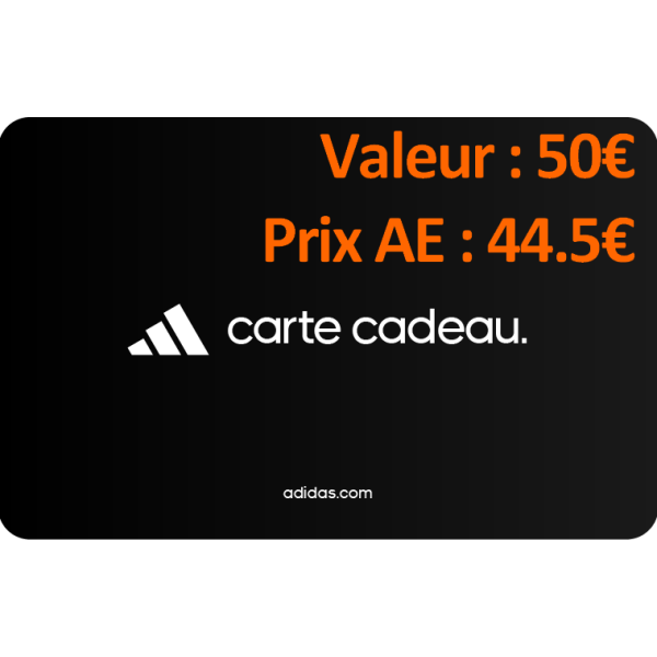Carte cadeau ADIDAS -5%