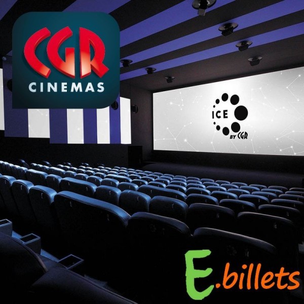 CGR Cinéma E-billet Salle ICE Validité 19/11/2026