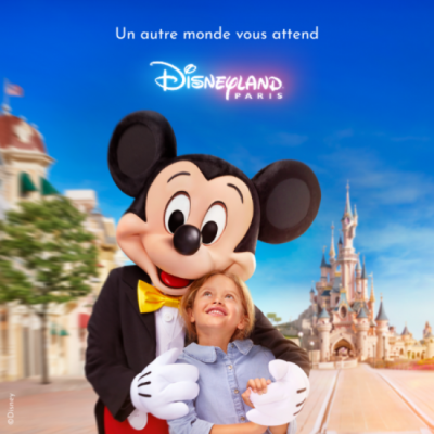 Disneyland Paris E-billet Flex* 1 Jour 2 Parcs Tarif Unique