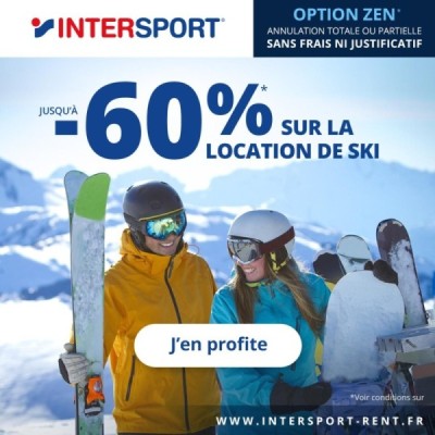 Intersport Location Matériel de Ski Jusqu à -60 par Avantages Enseignants