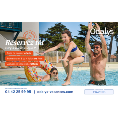 Odalys Location Toute l Année  -10 cumulable avec les promos par Avantages Enseignants