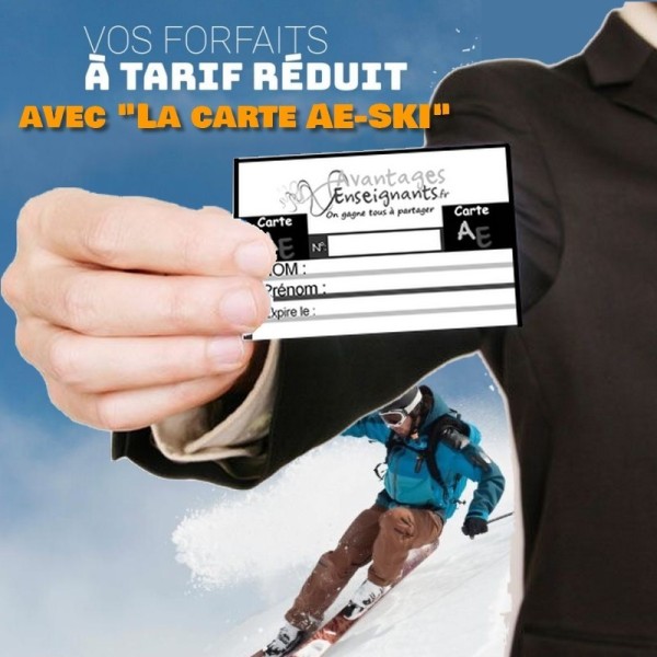 Offre Tribu 4 Carte AE-SKI Economisez dans plus de 150 stations