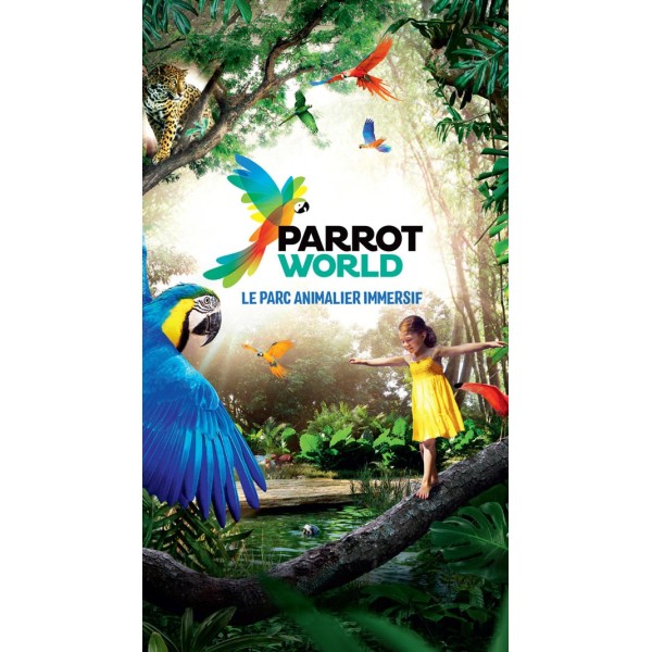 PARROT WORLD E-Billet Adulte dès 12 ans Validité 31/03/2027