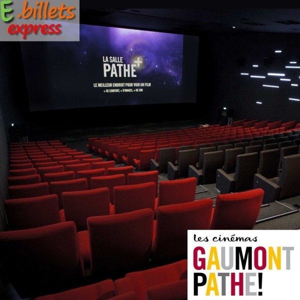 Pathé Gaumont E Billet National validité jusqu'au 31/05/2026