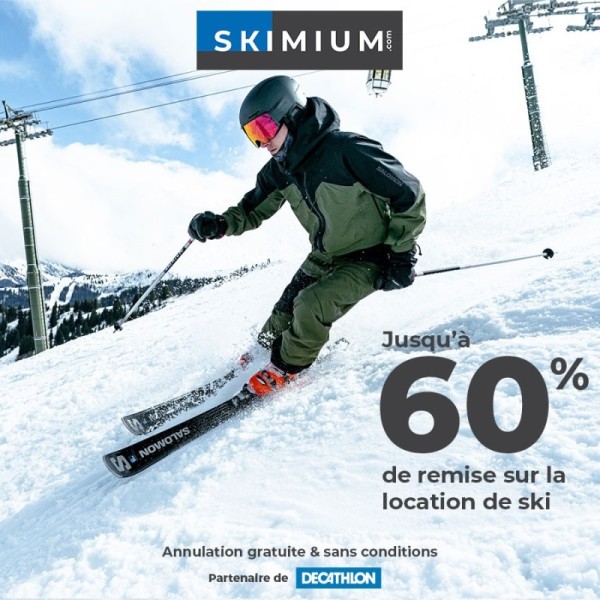 SKIMIUM Location de ski Jusqu'à -60%