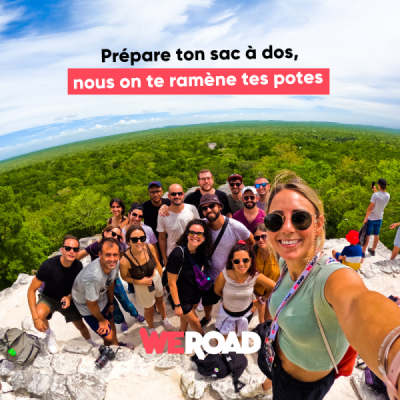 WeRoad Voyage Connecter les Gens, les cultures &amp; les Histoires -10 par Avantages Enseignants