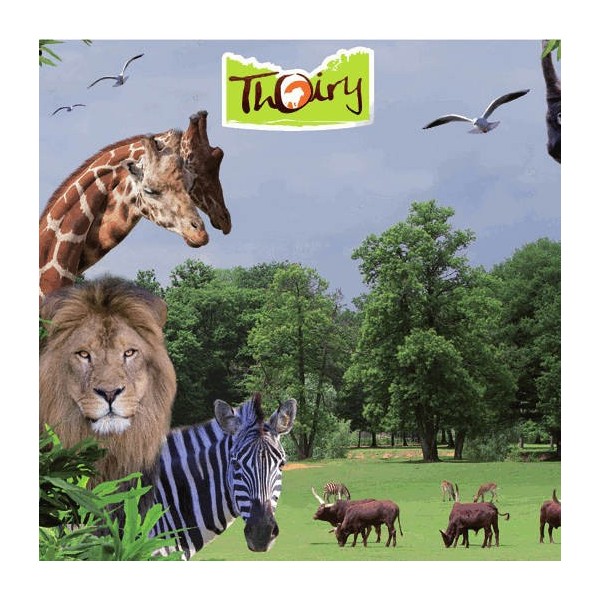 Zoo safari de Thoiry E-billet -1 jour- Enfant Validité 29/05/2027
