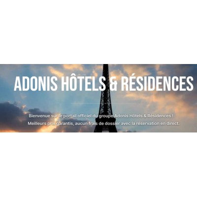 Adonis Hôtel et Résidences Jusqu à -25 par Avantages Enseignants