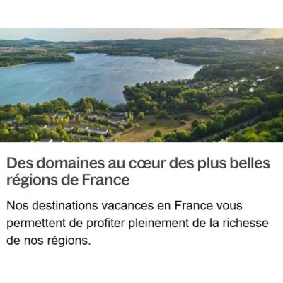 Center Parcs par Avantages Enseignants