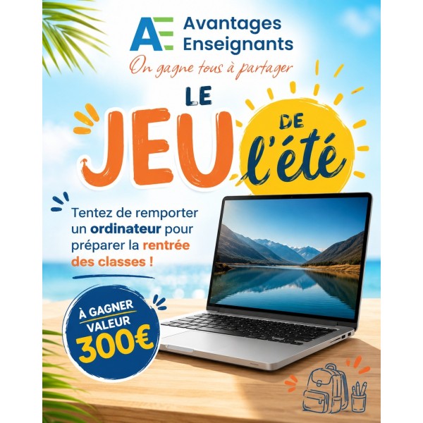 Le Jeu de l'été : Un Pc portable  pour la rentrée !