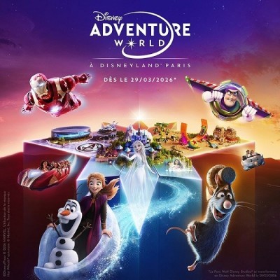 Week-end à Disney E-billet daté*  3-12 ans  1 jour 1 parc