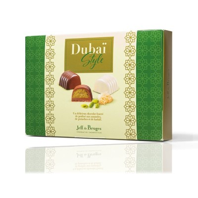 Boite Chocolat Dubaï Style Jeff de Bruges