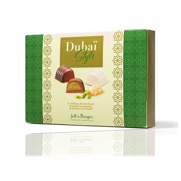 Boite Chocolat Dubaï Style Jeff de Bruges
