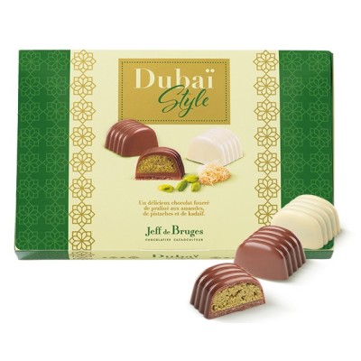 Boite Chocolat Dubaï Style Jeff de Bruges