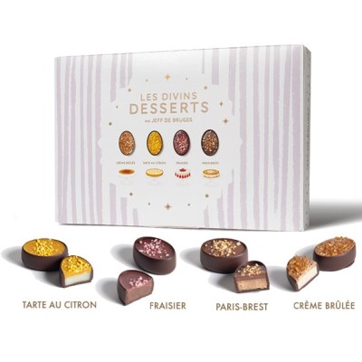 La boite Divins Desserts Jeff de Bruges