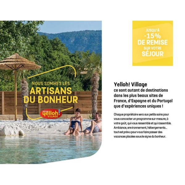Yelloh!Village De -5 à 15%