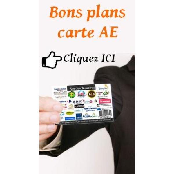 Carte AE 2 ans + Carte WONDERBOX à 15€ + Vaporisateur de sac par Avantages Enseignants