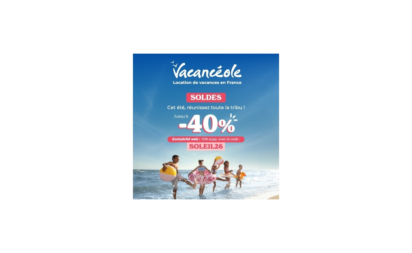 Les soldes de l'été par VACANCEOLE