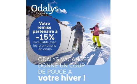 votre remise partenaire passe à 15%
